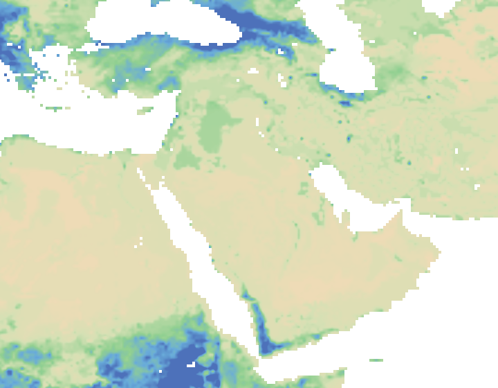 Runoff coefficient governed by ground saturation